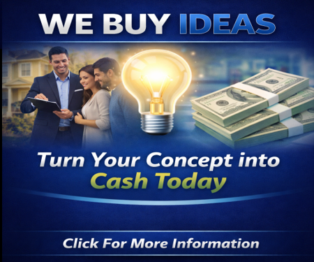 Got an Idea? We Buy Ideas! Sell your development ideas for ALL CASH at linkUwant.com